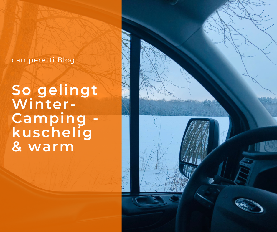 Winter-Camping im Wohnmobil Nugget Plus.